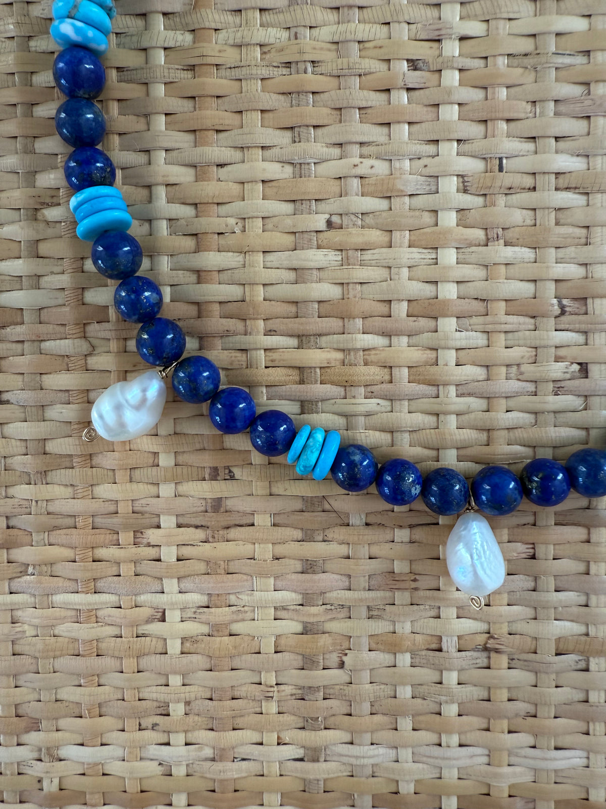 The Nori Necklace with Pearls
