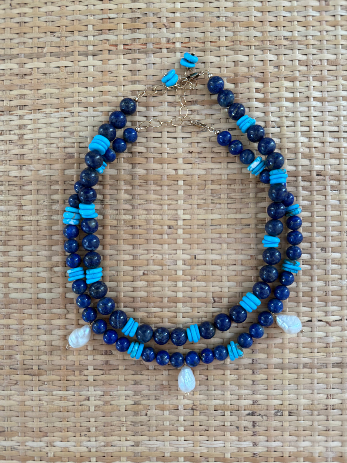 The Nori Necklace with Pearls