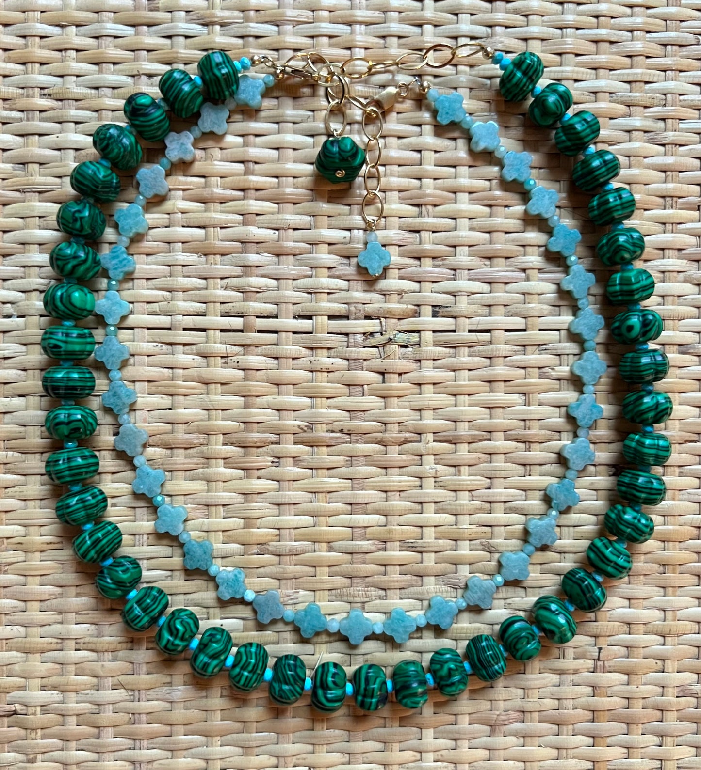 Green Clover Necklace
