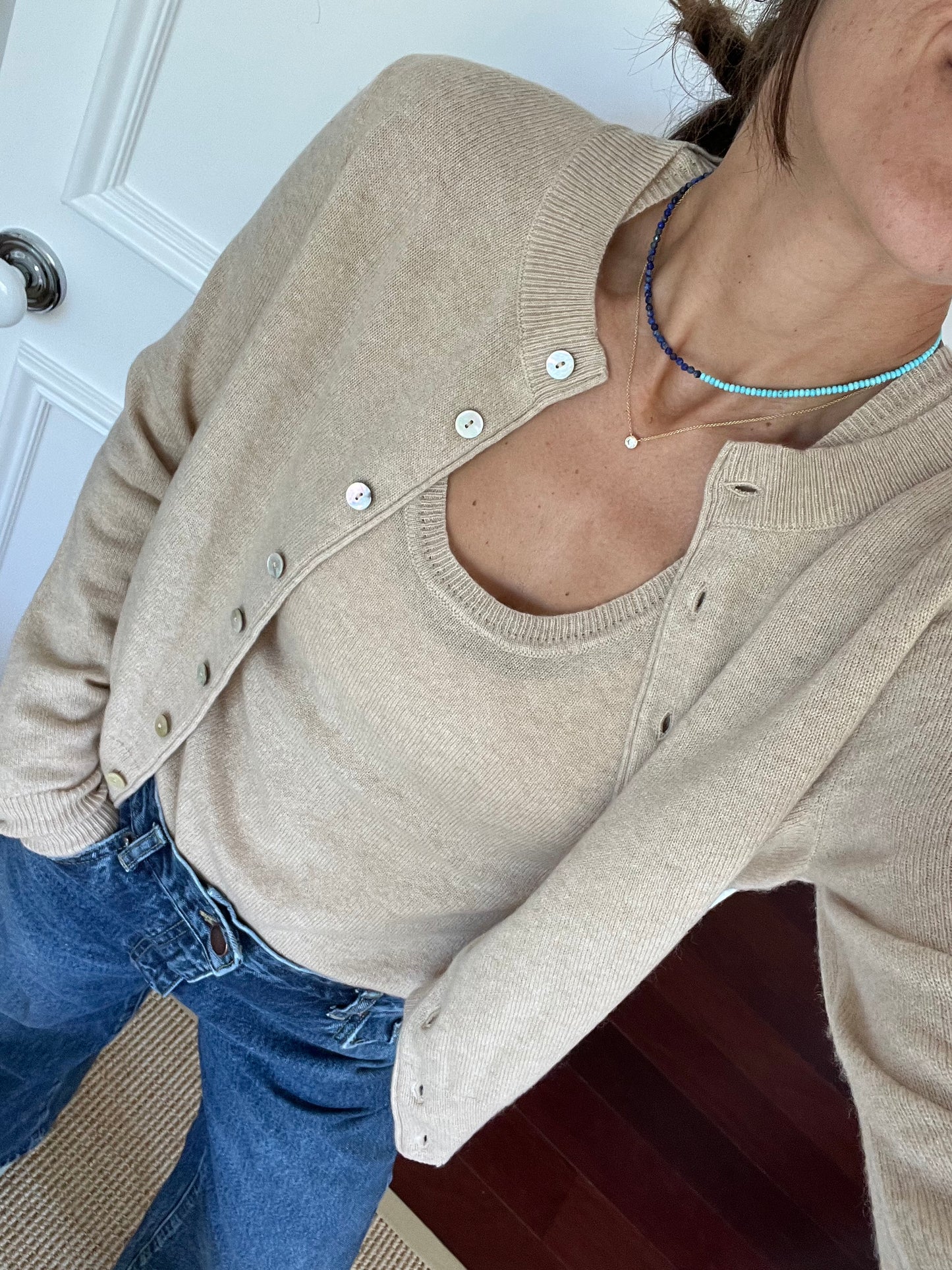 Two-Tone Lapis & Turquoise Necklace