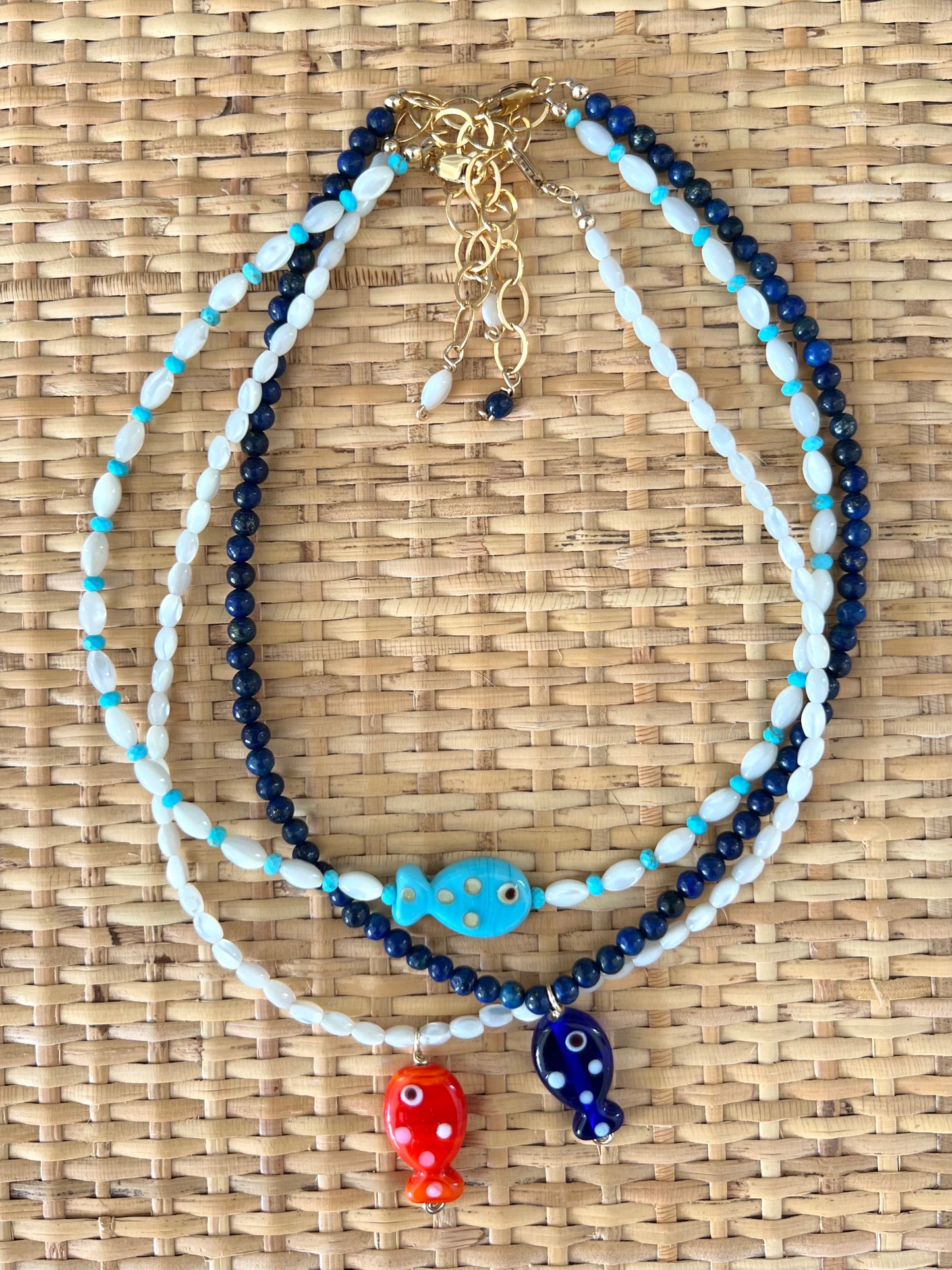 The Zoe Fish Necklace