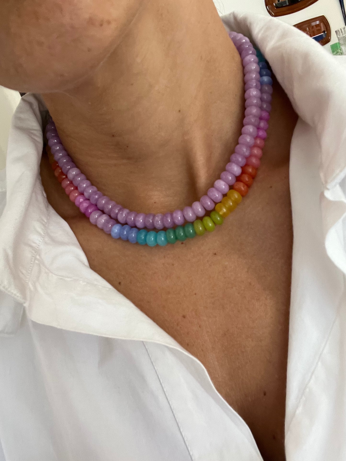 Lilac Layering Necklace