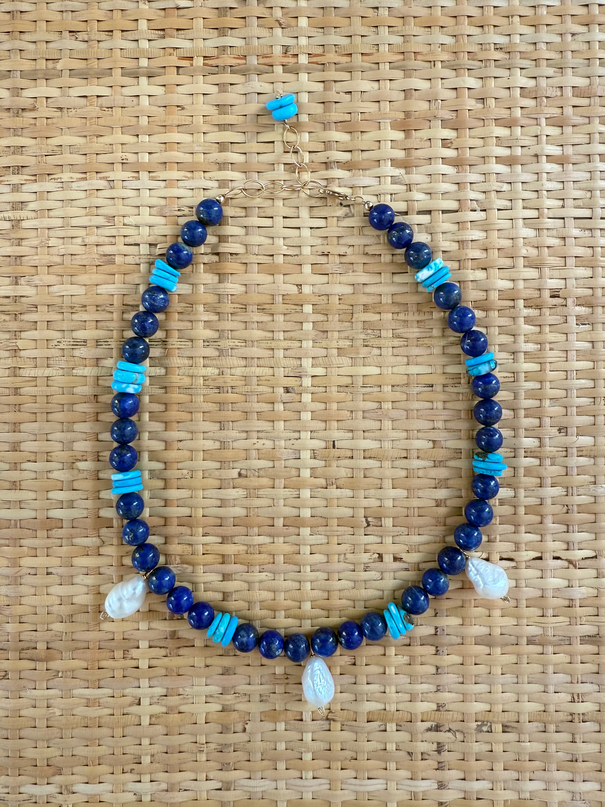 The Nori Necklace with Pearls