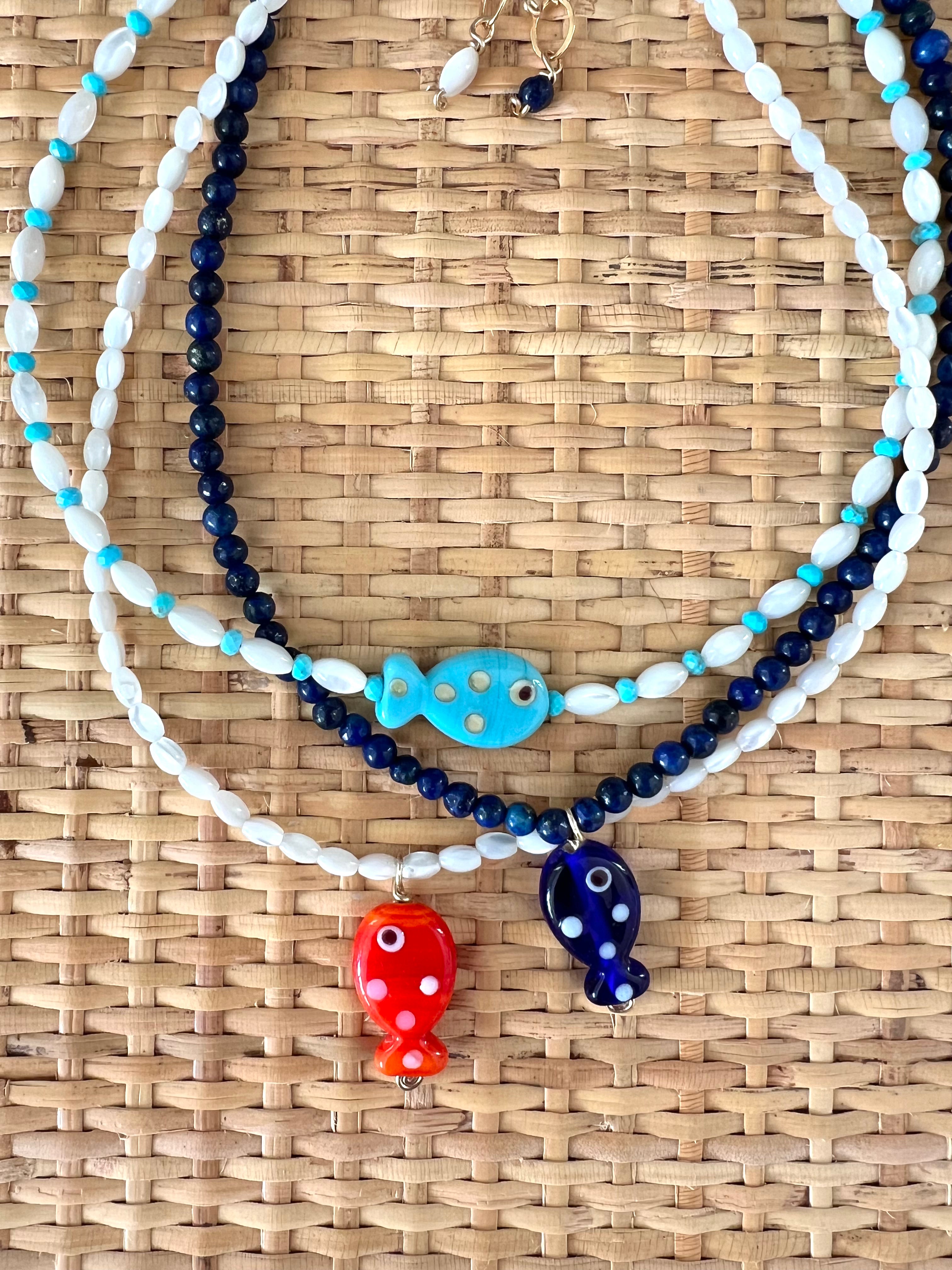 The Goldie Fish Necklace