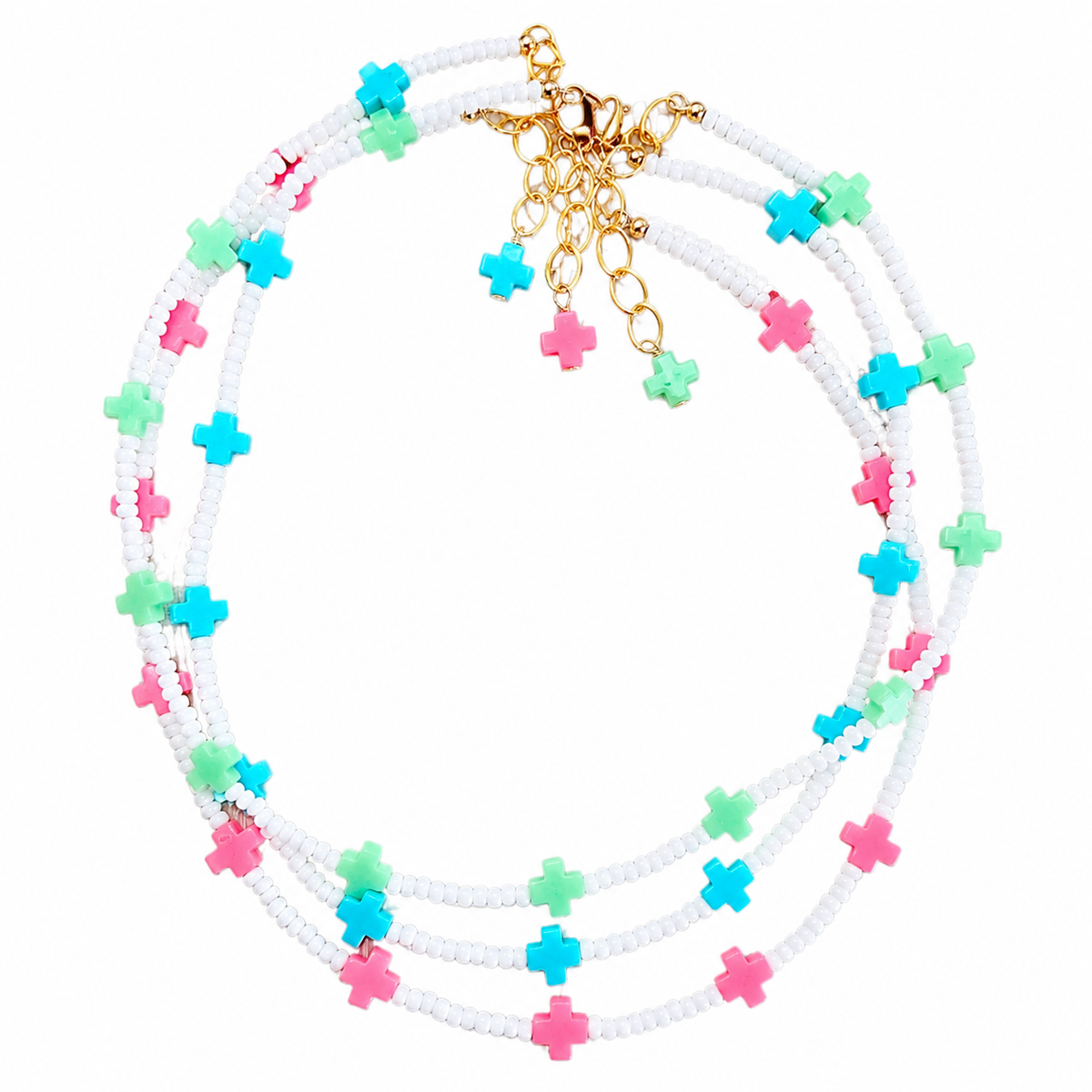 Island Cross Necklace