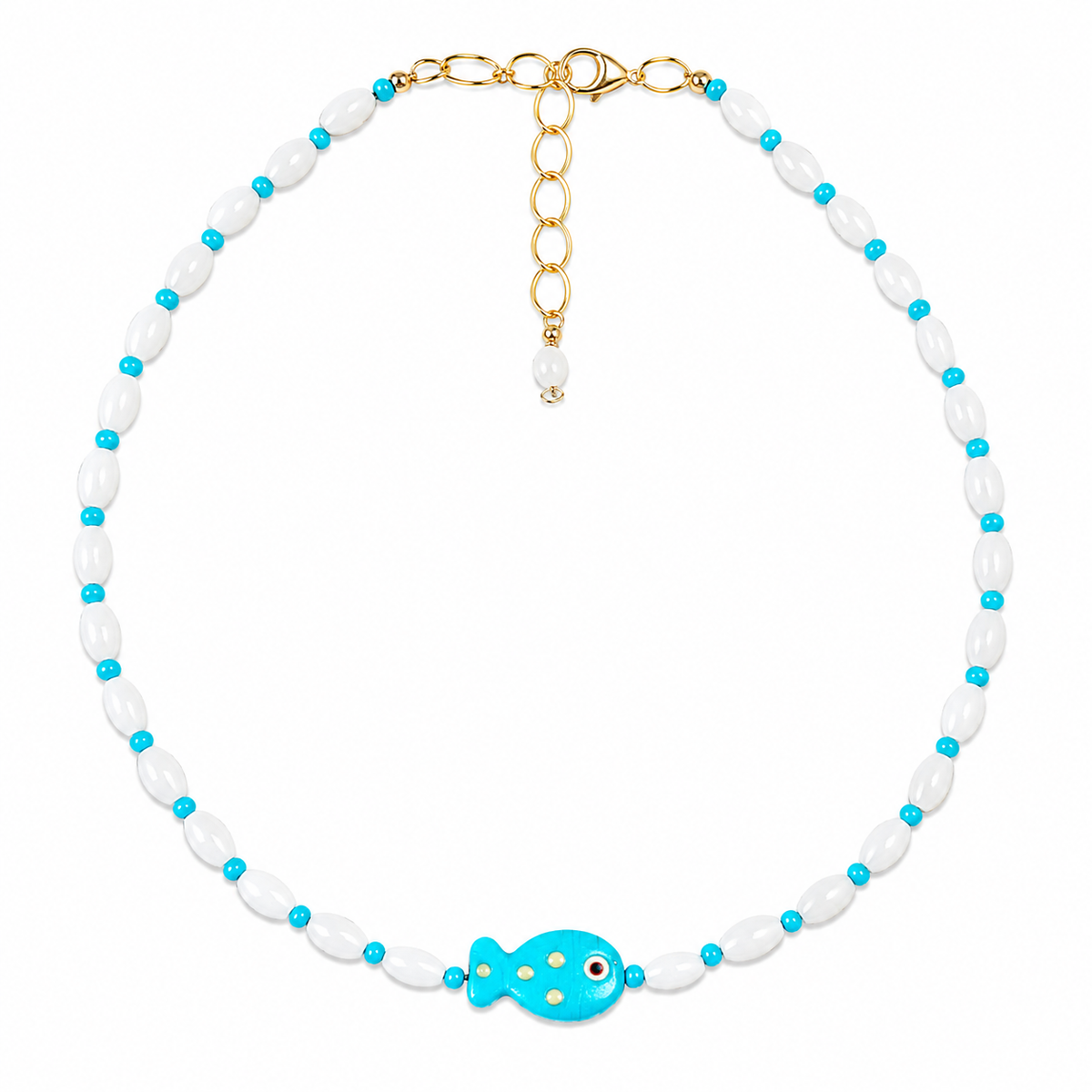 The Zoe Fish Necklace